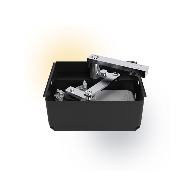 The standard foundation box with cataphoresis treatment guarantees excellent resistance to atmospheric agents.