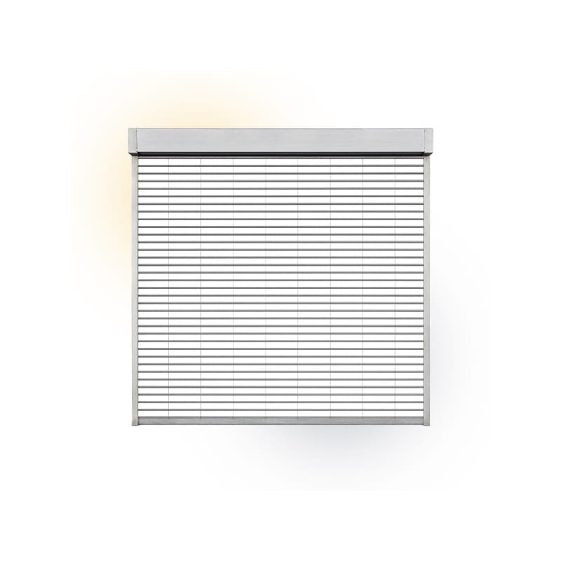 The Ezi-12 Grille is an aluminium security roller grille manufactured by Ezi-roll Doors Australia and forms part of the Ezi-roll security grille products range.